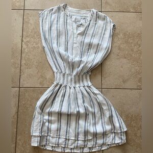 Rails Angelina Stripe smocked dress